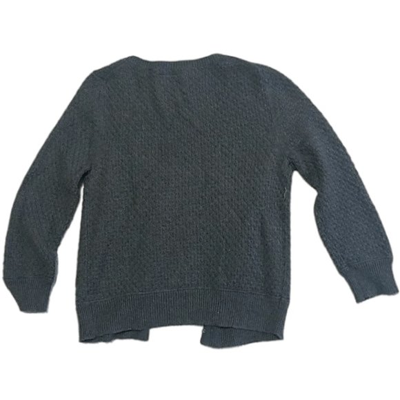 American Eagle Gray Cardigan Sweater Shirt with Jewels Size Small AESHIRT10 - Picture 2 of 4